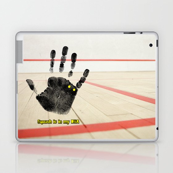 Squash is in my DNA Laptop & iPad Skin