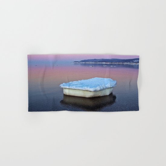 Ice Raft on the Sea Hand & Bath Towel