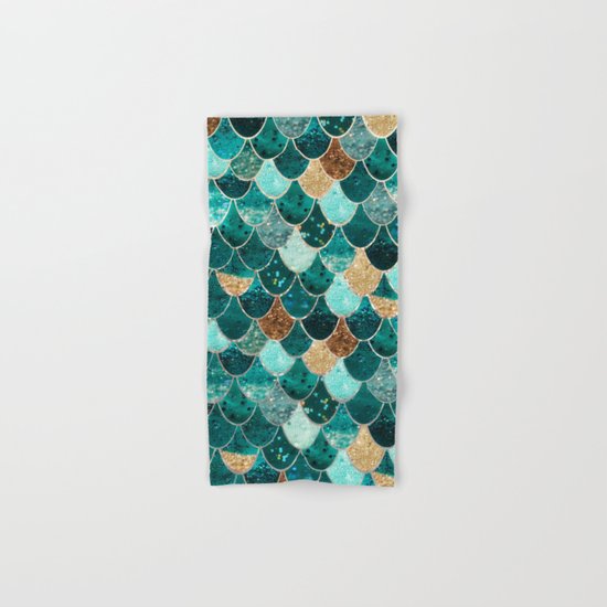 REALLY MERMAID Hand & Bath Towel