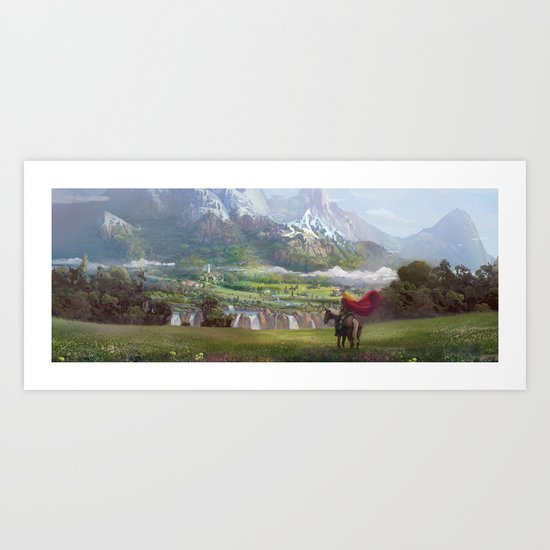 EPic vista Art Print