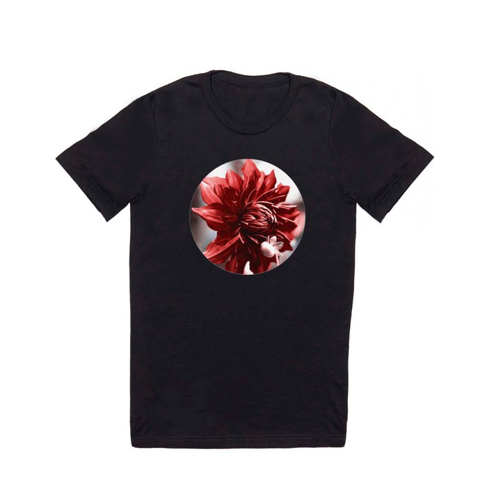 Rose Tint Dahlia T Shirt