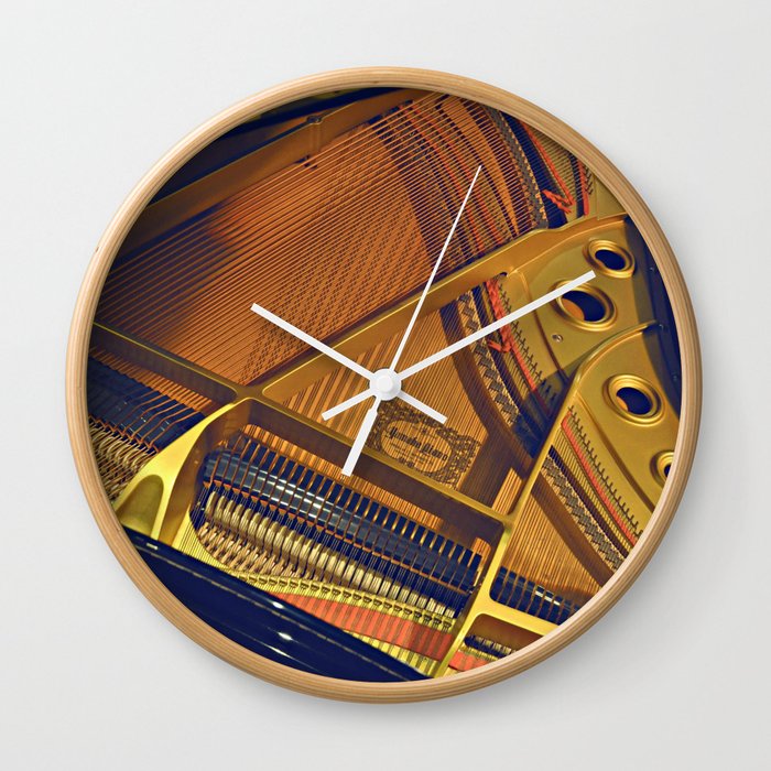 Grand Piano Wall Clock