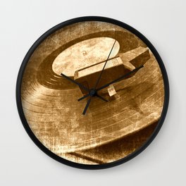 Vintage record player Wall Clock