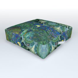 earth mandala- Outdoor Floor Cushion