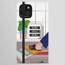 Home Sweet Home iPhone Wallet Case