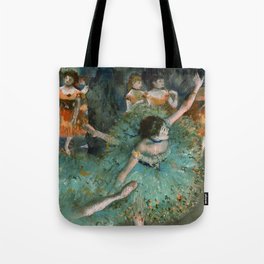 Edgar Degas "Danseuse basculant (Danseuse verte - The green dancer)" Tote Bag