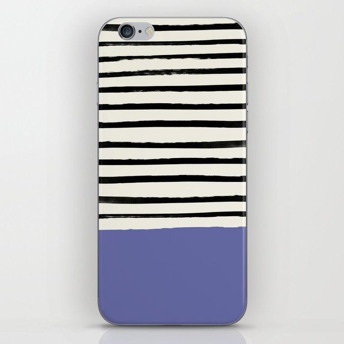 Peri x Stripes iPhone Skin