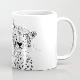 Cheetah hug Mug