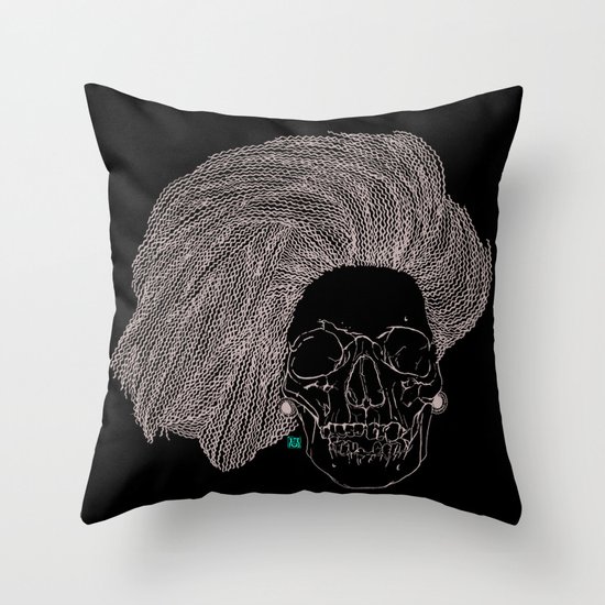 She is CHANEL Throw Pillow