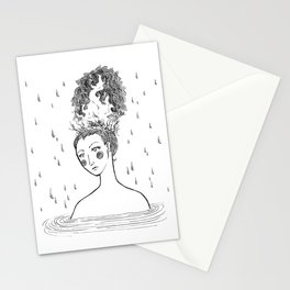 Flaming Bun Stationery Cards