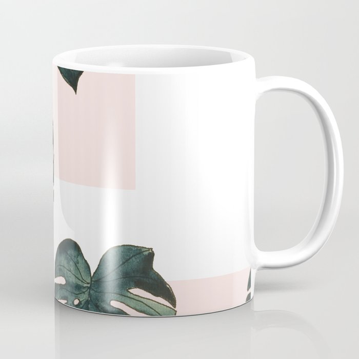 Monstera X Pink Coffee Mug