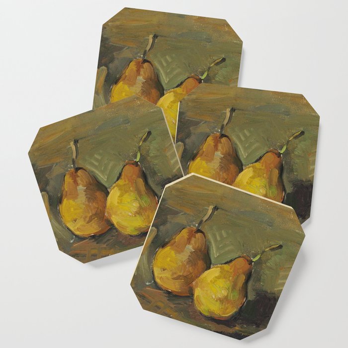 Paul Cézanne - Two Pears - Deux Poires Coaster