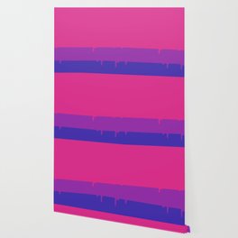 Bisexual Pride LGBTQ Flag Melting Wallpaper