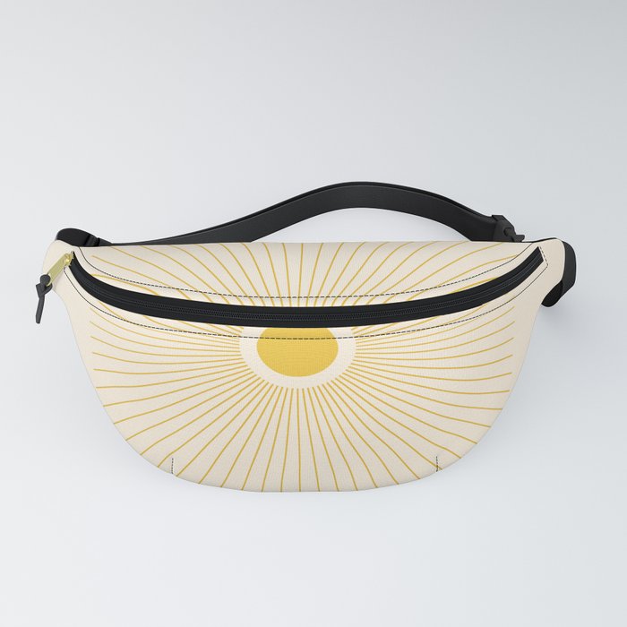 Abstraction_NEW_SUNLIGHT_YELLOW_SHINE_RISING_POP_ART_0217A Fanny Pack