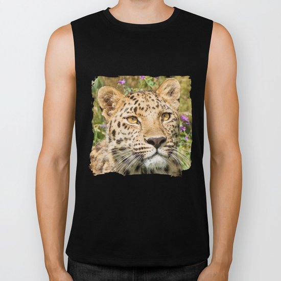 LEOPARD LOVE Biker Tank