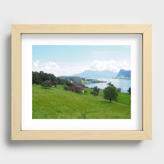 Colors of the nature Recessed Framed Print