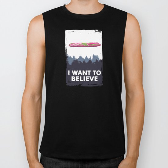 I Want to Believe Biker Tank