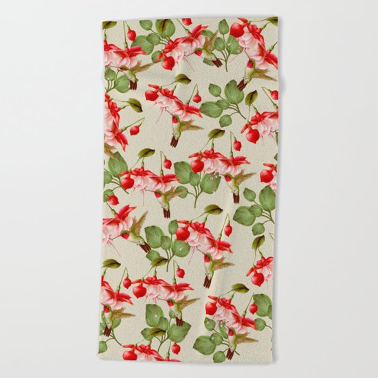 Colibri Beach Towel