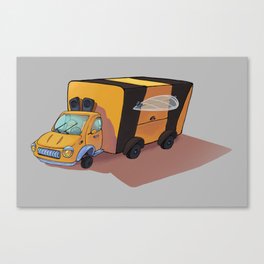 Bee car Canvas Print