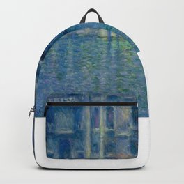 Claude Monet's Palazzo da Mula in Venice Backpack