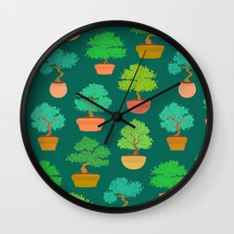 Bonsai Wall Clock | Asiangarden, Japanese, Plants, Japan, Asia, Zen, Japanesegarden, Pattern, Graphicdesign, Bonsai 