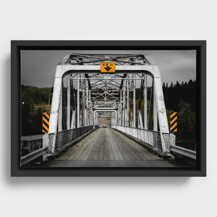 The Bridge Framed Canvas