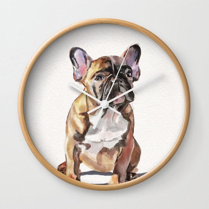 French Bulldog  Wall Clock