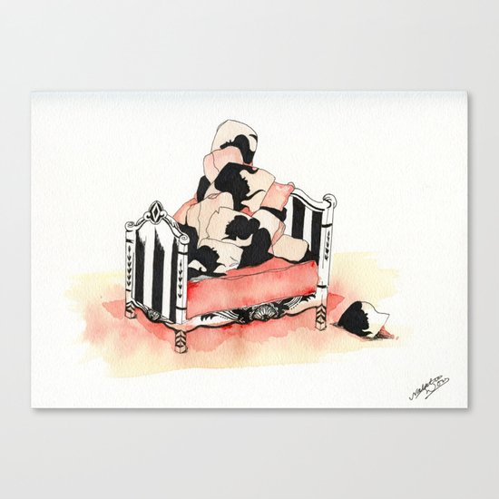 Pile High Canvas Print