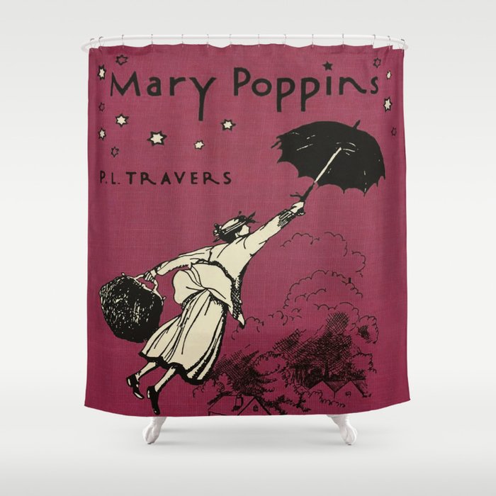 Mary Poppins Shower Curtain