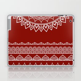 Bohemian Red Laptop Skin