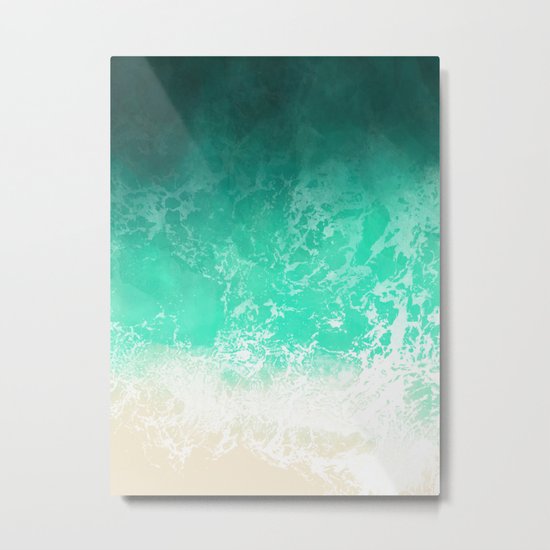Sea texture Metal Print