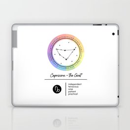 Capricorn Zodiac | Color Wheel Laptop Skin