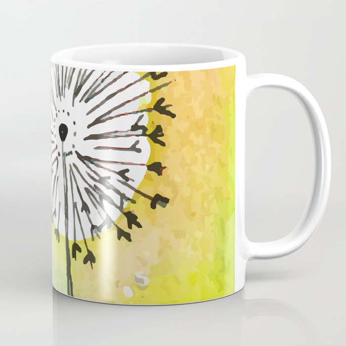 watercolor dandelion make a