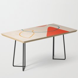 Nordic Organic Abstract Shapes Coffee Table