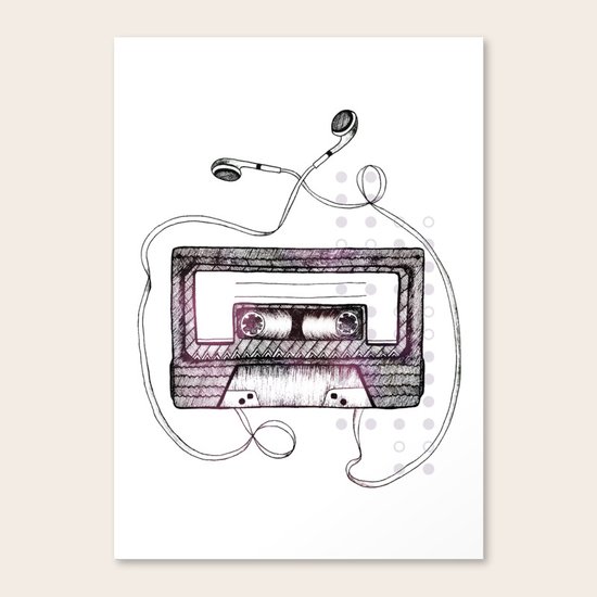 Mixtape Canvas Print