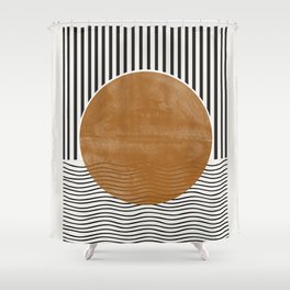 Abstract Modern  Shower Curtain