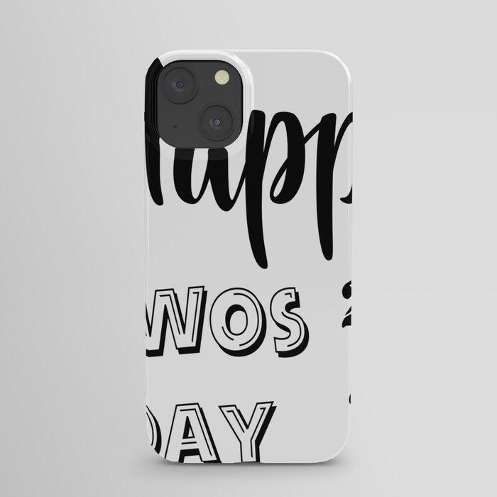 DI COLLECTION-HAPPY TWOS DAY iPhone Case