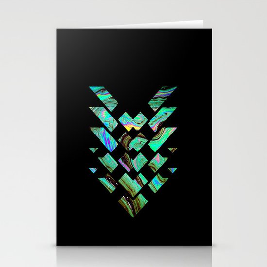 Tri Punch Fitted Stationery Cards