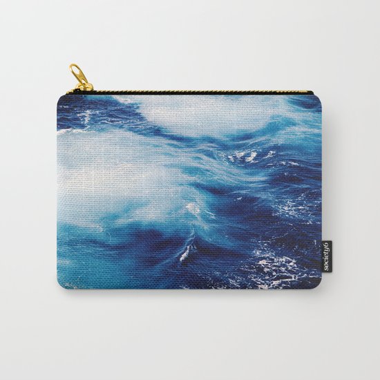 Ocean waves Carry-All Pouch