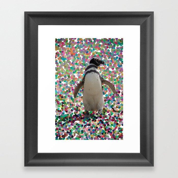 pinguino Framed Art Print