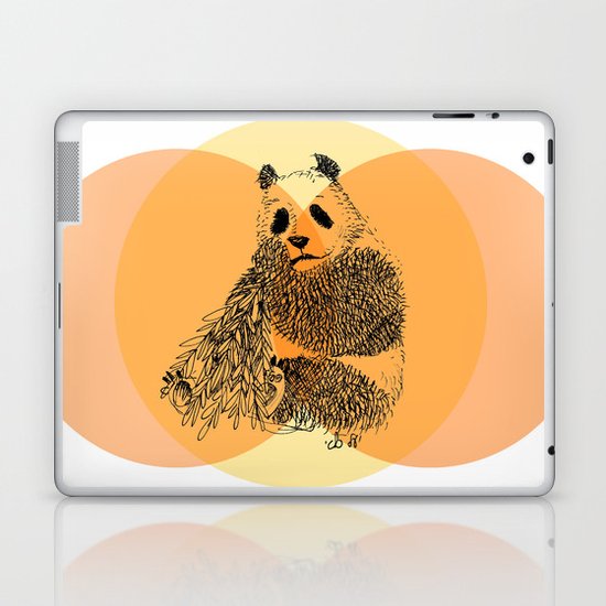 saving panda Laptop & iPad Skin