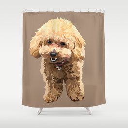 Poodle Shower Curtains Society6