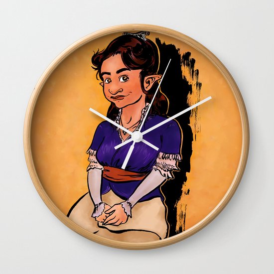 Yvette Wall Clock