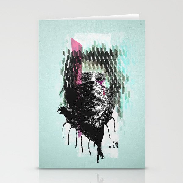 RIOT girl Stationery Cards