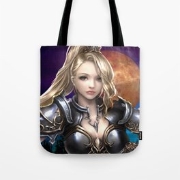 Blonde Fantasy Girl Tote Bag