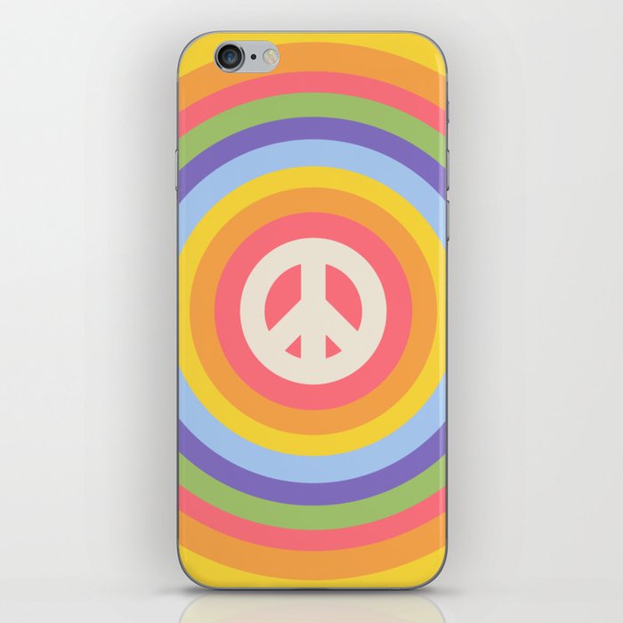 Rainbow Peace iPhone Skin
