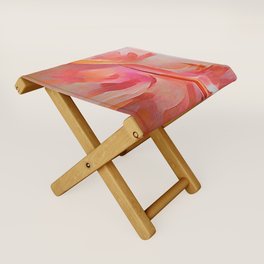 Pink Champagne Folding Stool