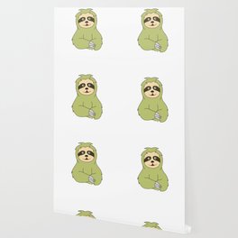 Cute Sloth Wallpaper For Any Decor Style Society6