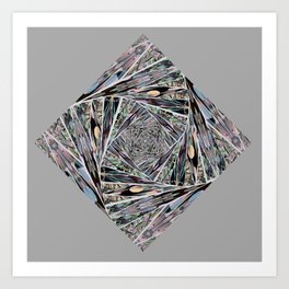 Diamond Slice Art Print