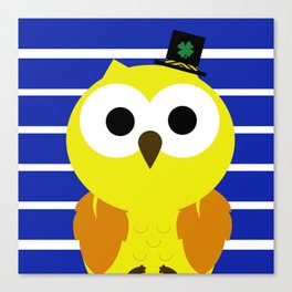 Oliver The Owl Canvas Print